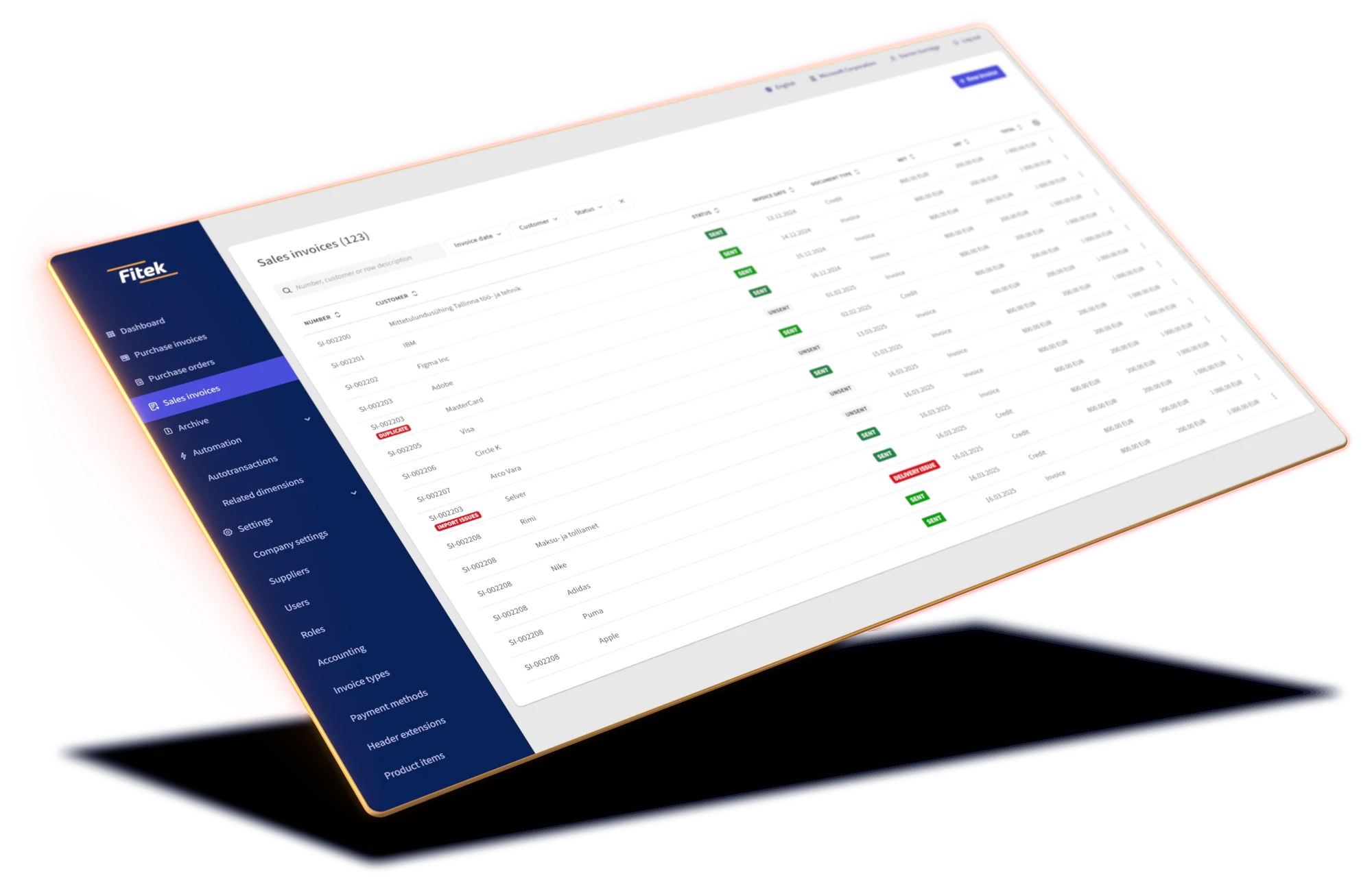 Fitek platformas skats: skats IT un CTO